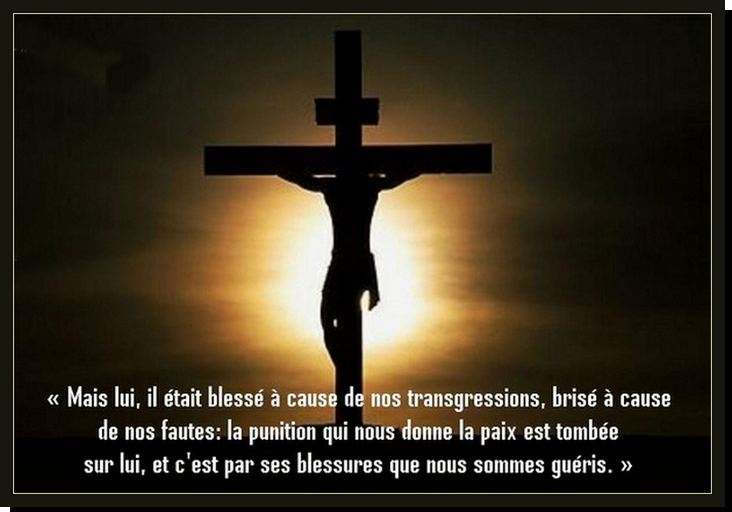 Jésus est mort pour nous quel grand Amour